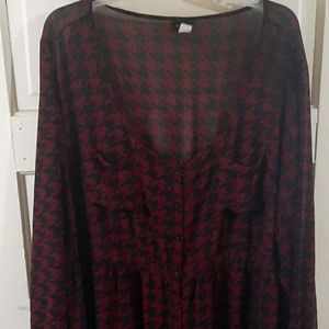 Torrid sheer maxi dress